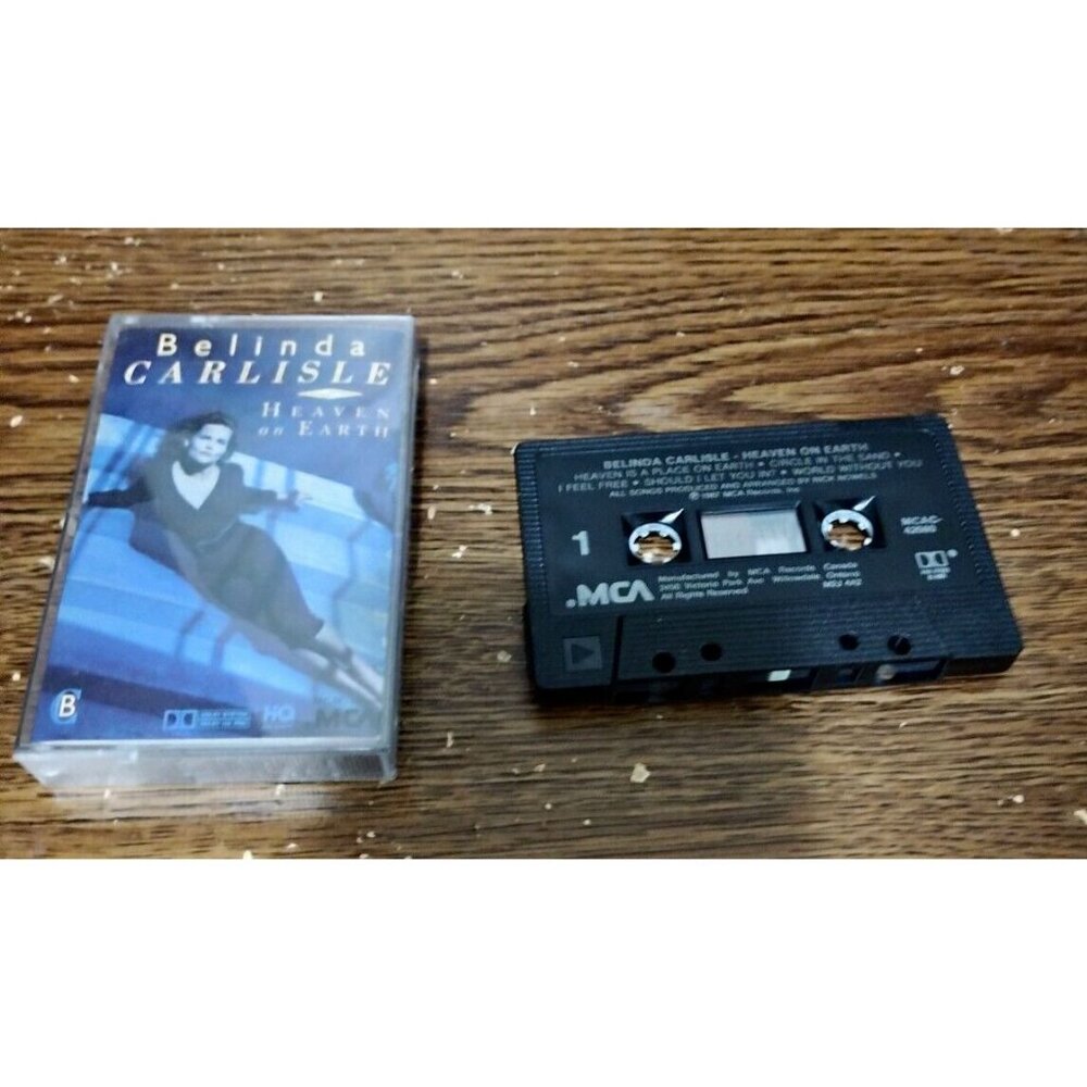 Belinda Carlisle - Heaven on Earth on cassette (MCA Records Canada, 1987)